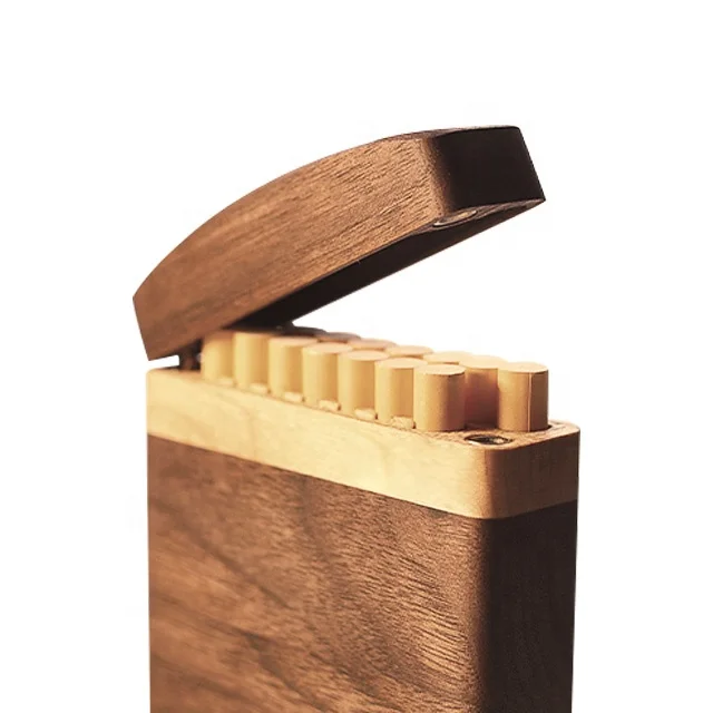 antique wooden cigarette case English Oak Box Edwardian Brass 1902 Yesteryear Essentials 2020 Wholesale Custom Vintage Pocket