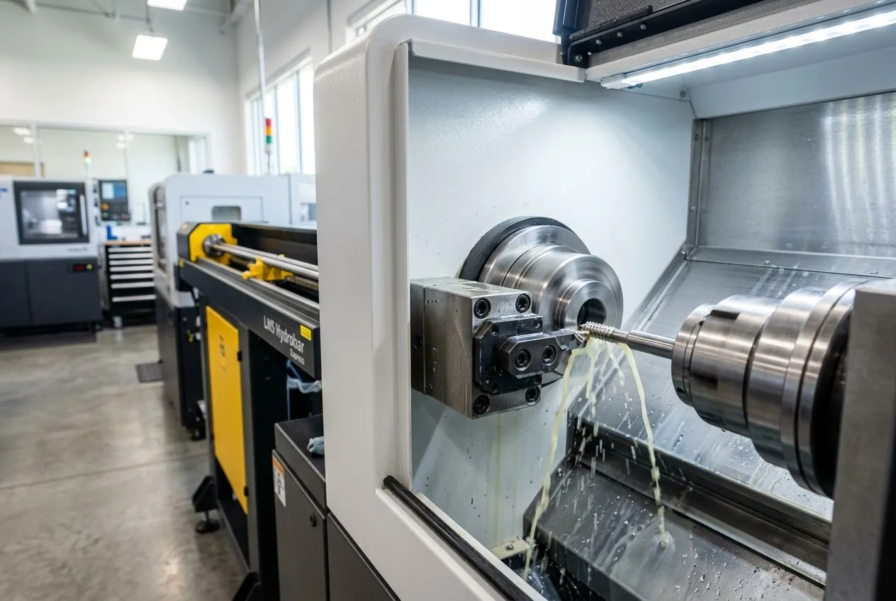 Swiss-Type CNC turning
