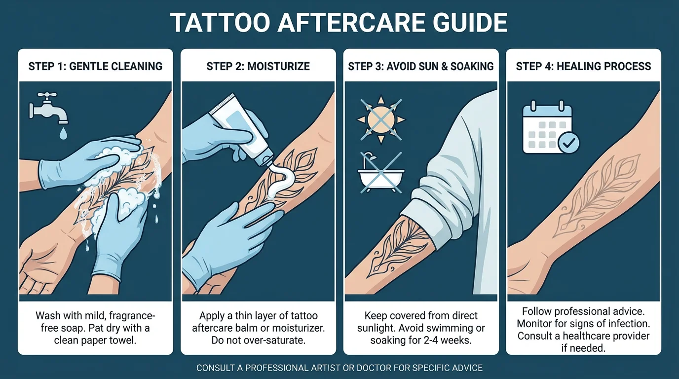 Saint Jude tattoo aftercare - cleaning and healing guide