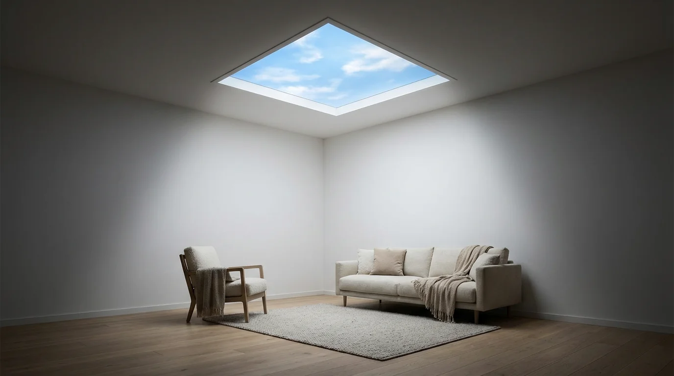 YUERSky panel in Nordic interior