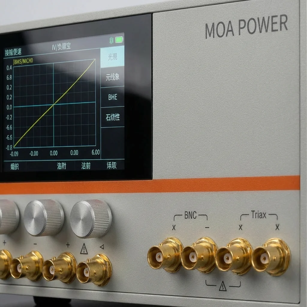 SMU front panel detail