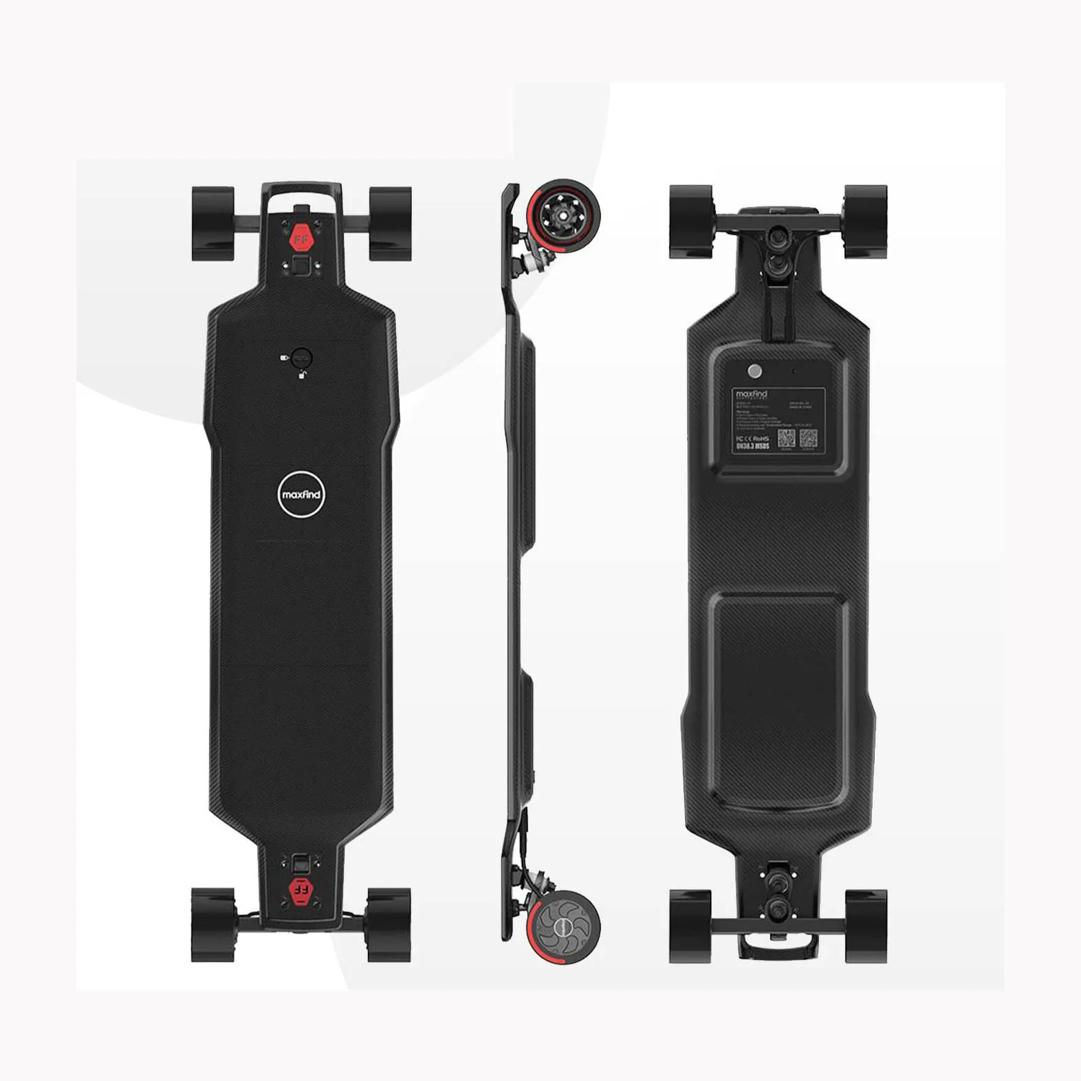 

Europe and America warehouse Street Electric Longboard for Electric Skateboards with Remote 26 Mph Top Speed 38 Inch