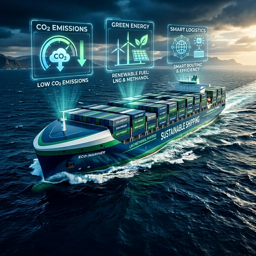 Futuristic Smart Port 2026