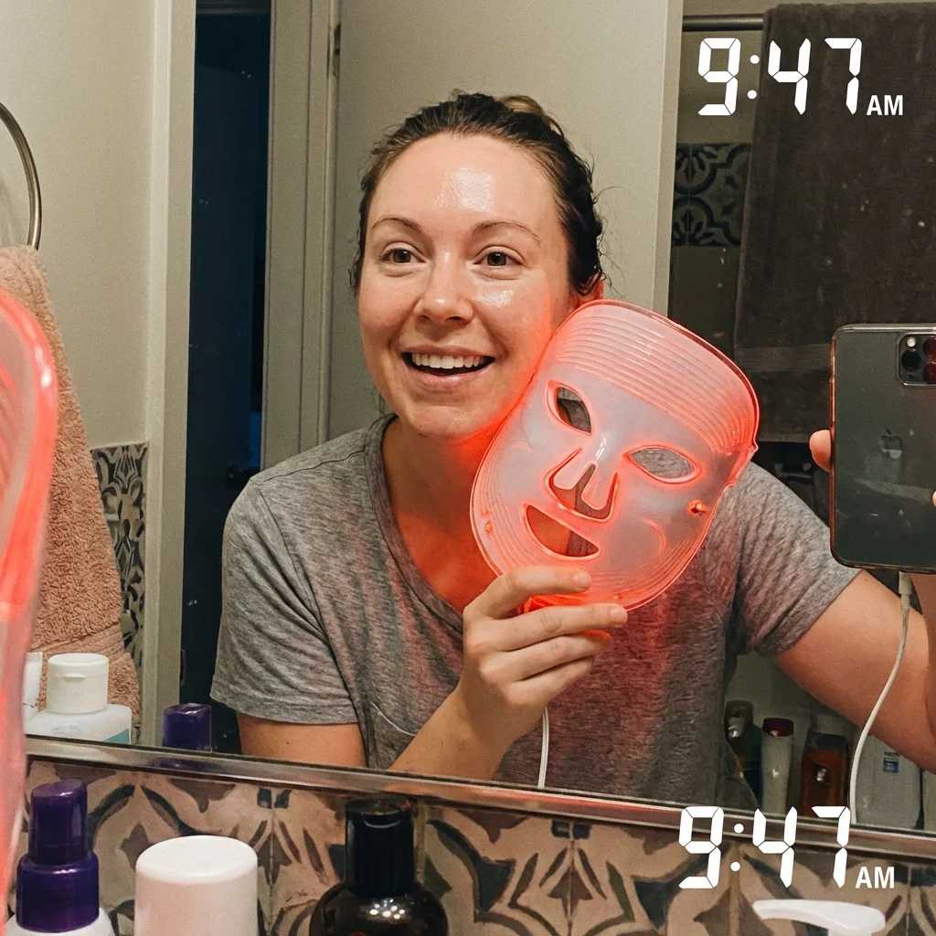 Rachel B. review - LED Face Mask