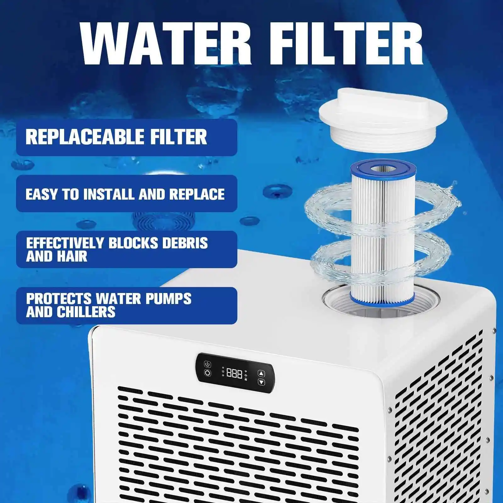 0.8HP Mini Cold Plunge System