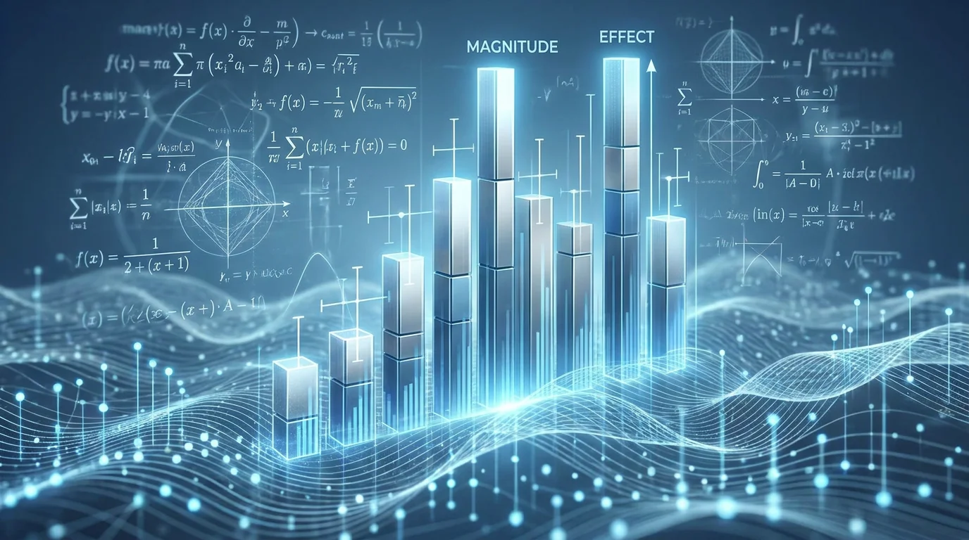 Conceptual art representing Magnitude of Effect