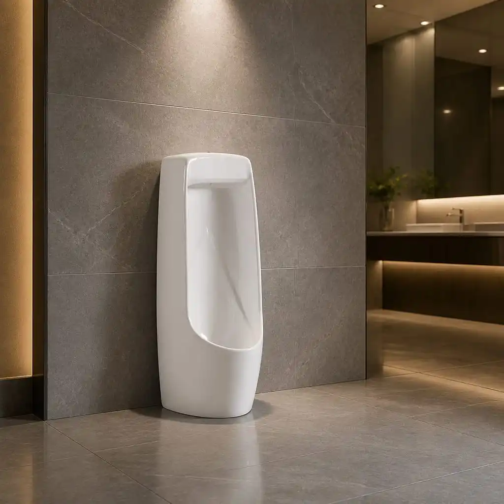 floor-mounted-ceramic-urinal-luxury-scene