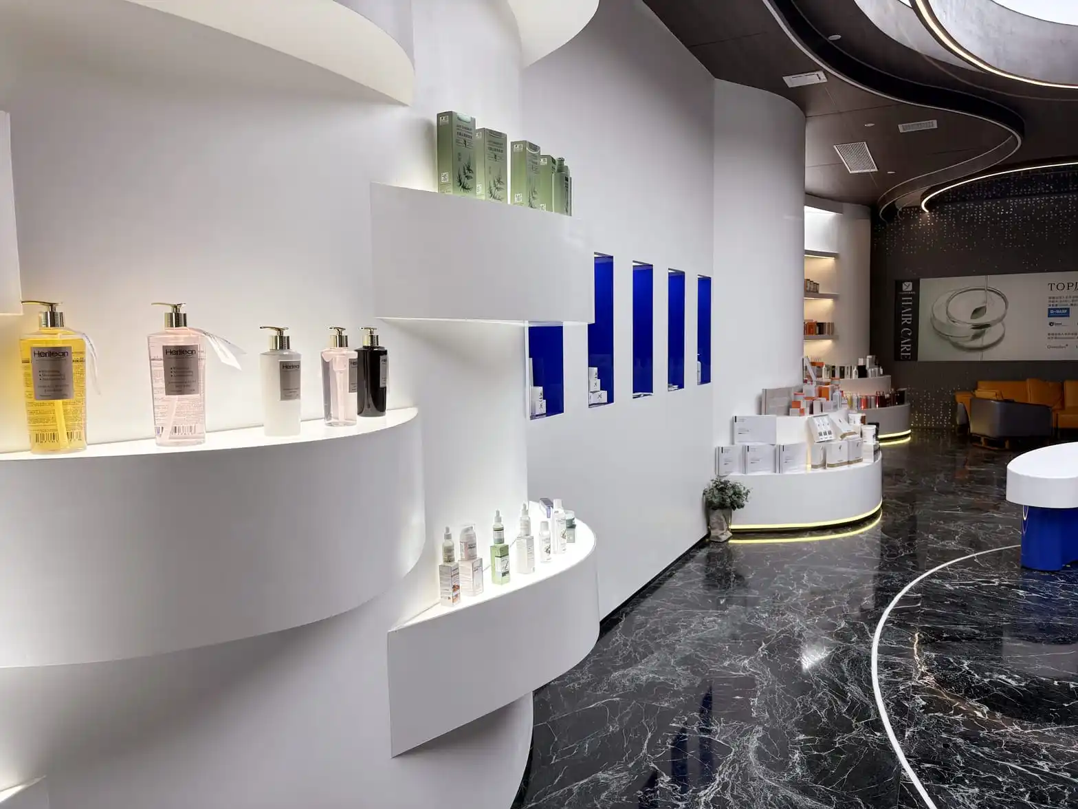 Premium product showroom