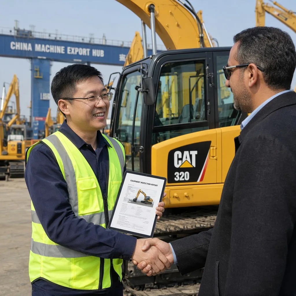 Professional transaction transparency between buyer and machinery supplier
