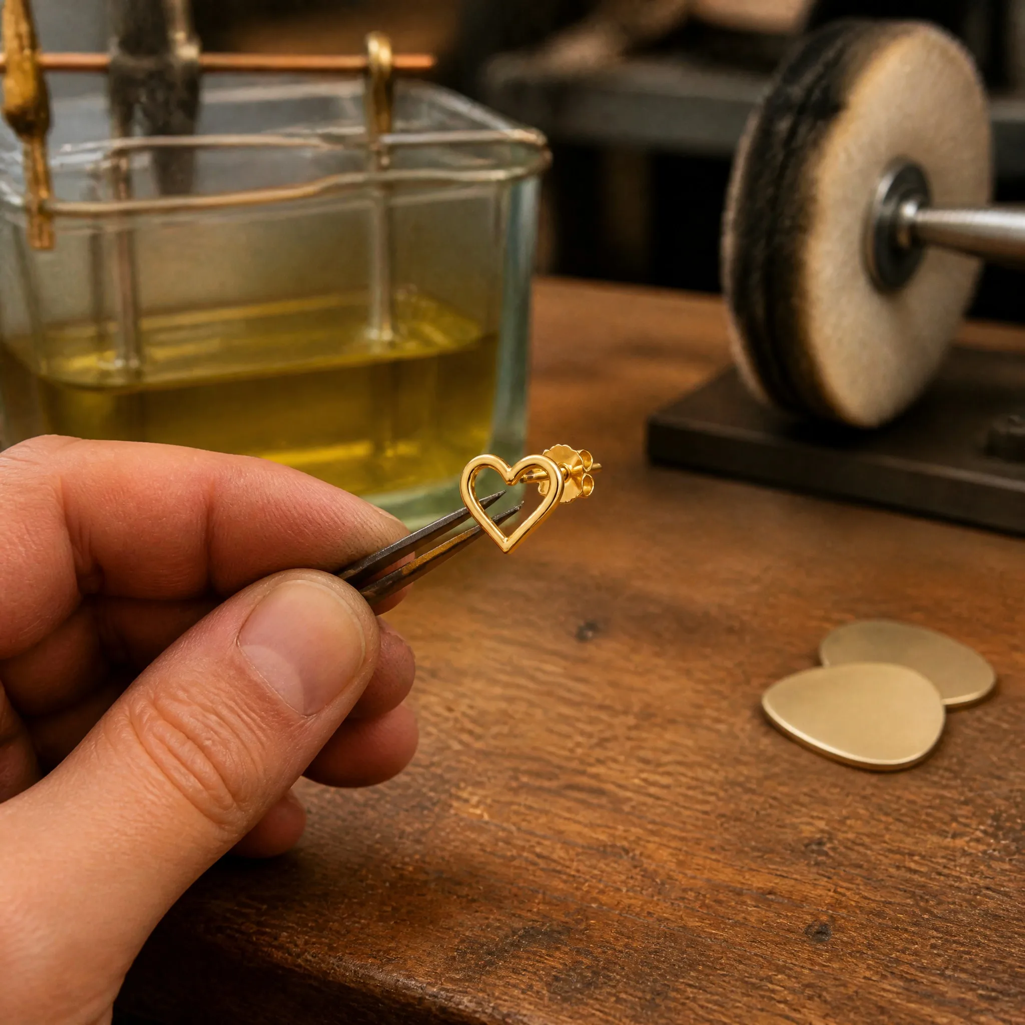 Gold plating production