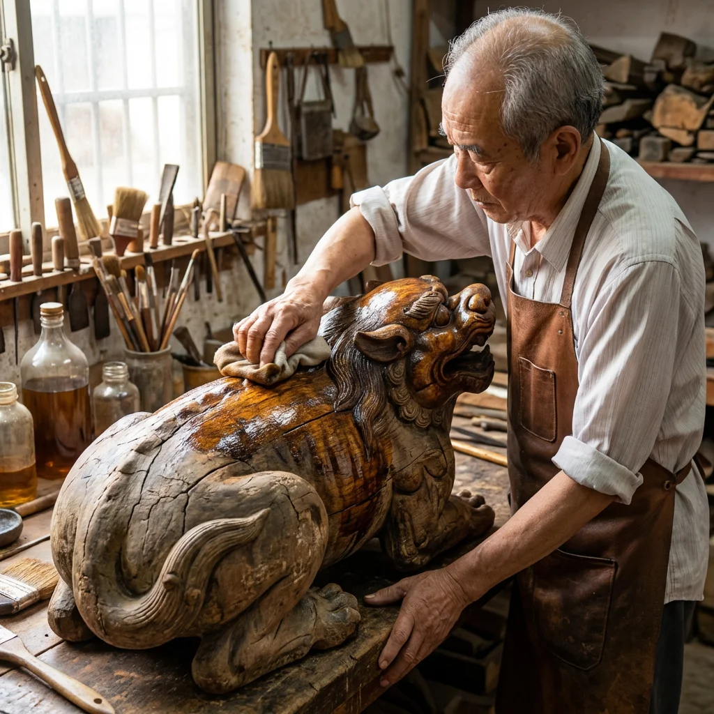 Wood Carving Preservation Restoration