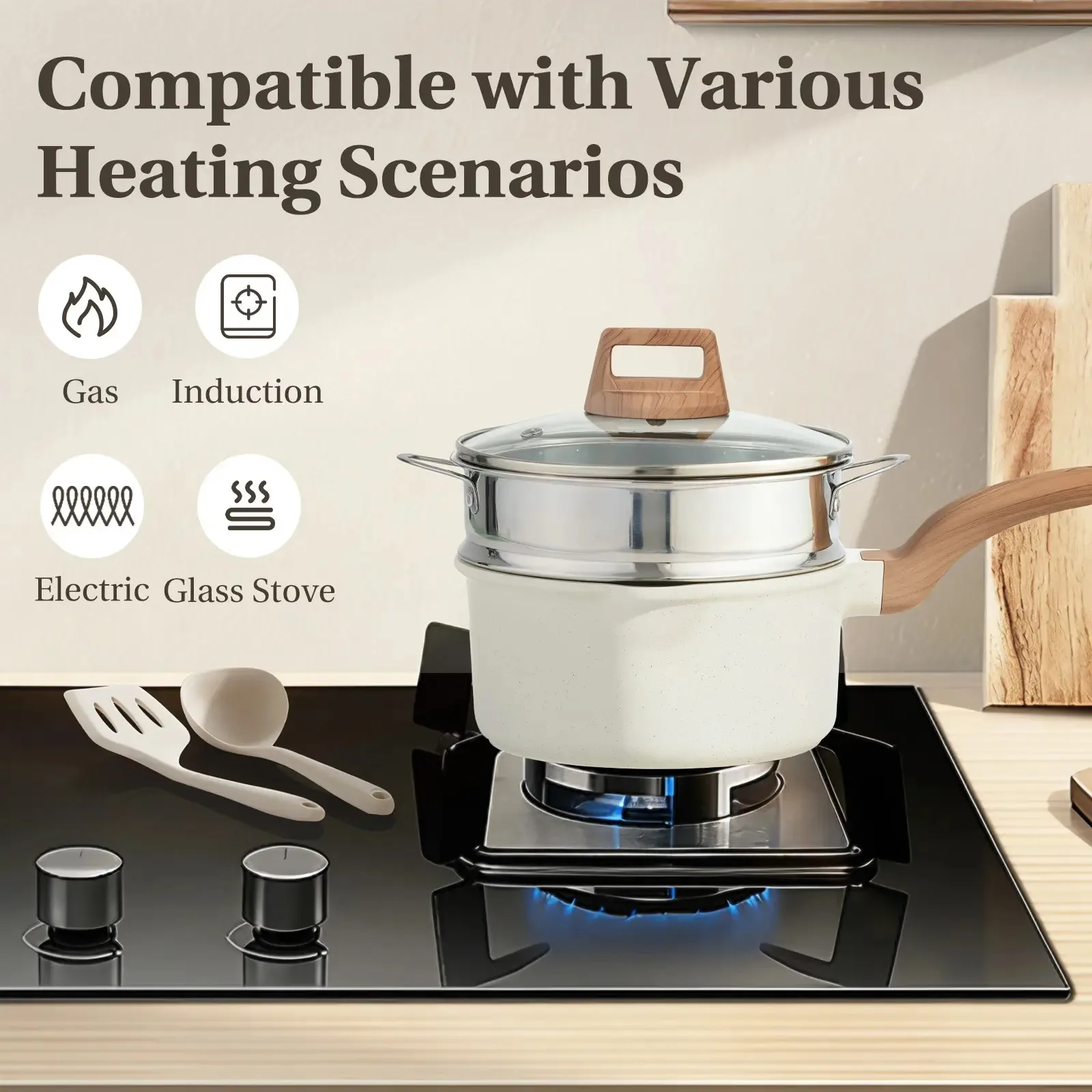 Compatible with all stoves