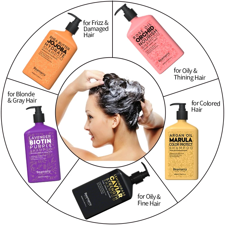 

Hair Care Product Hair Shampoo Manufacturer OEM Rice Water Shampoo and Conditioner with Private Label