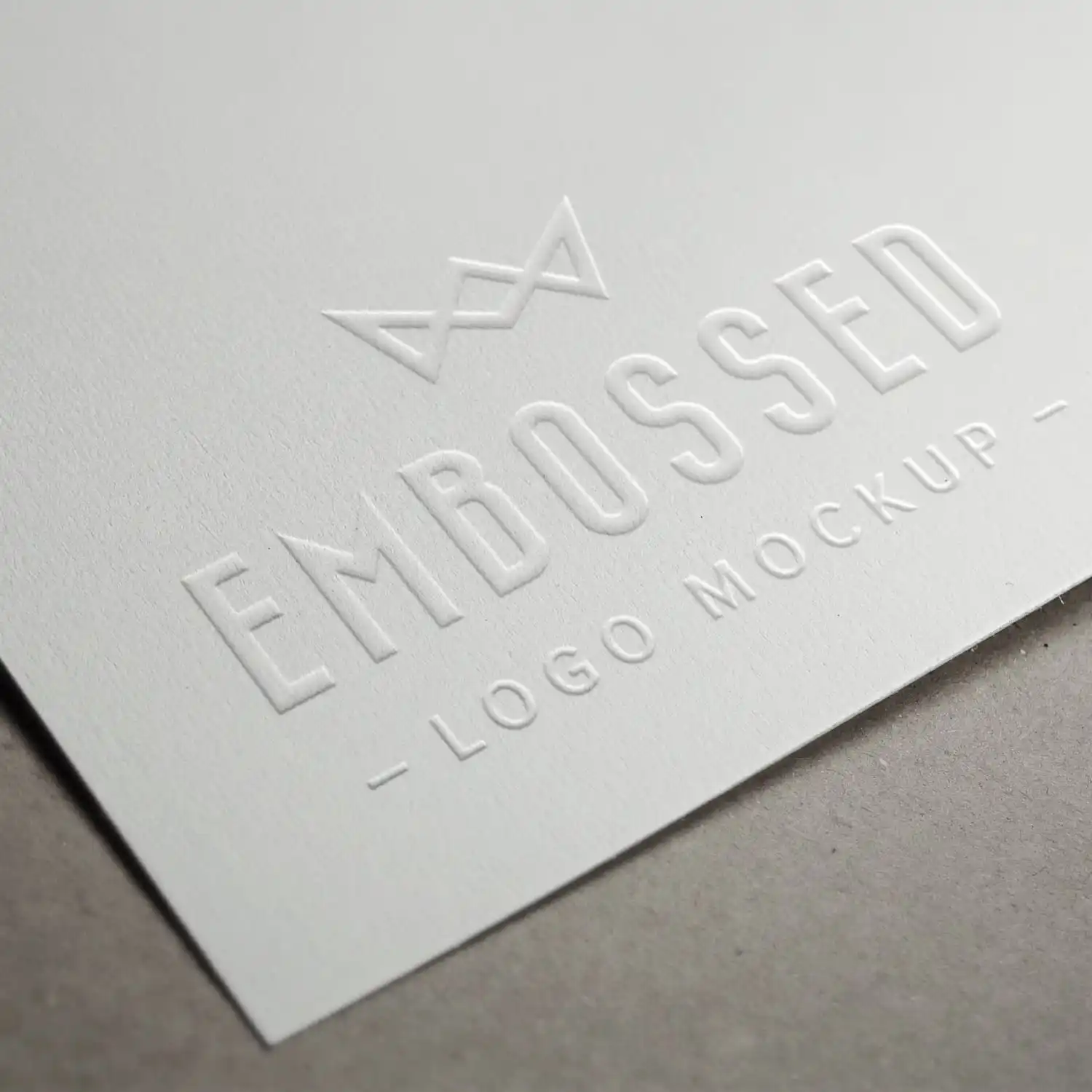 Embossed Logo