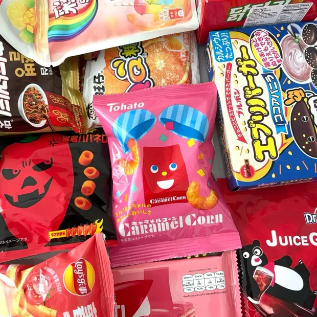 Premium Asian Snack Mystery Box Selection