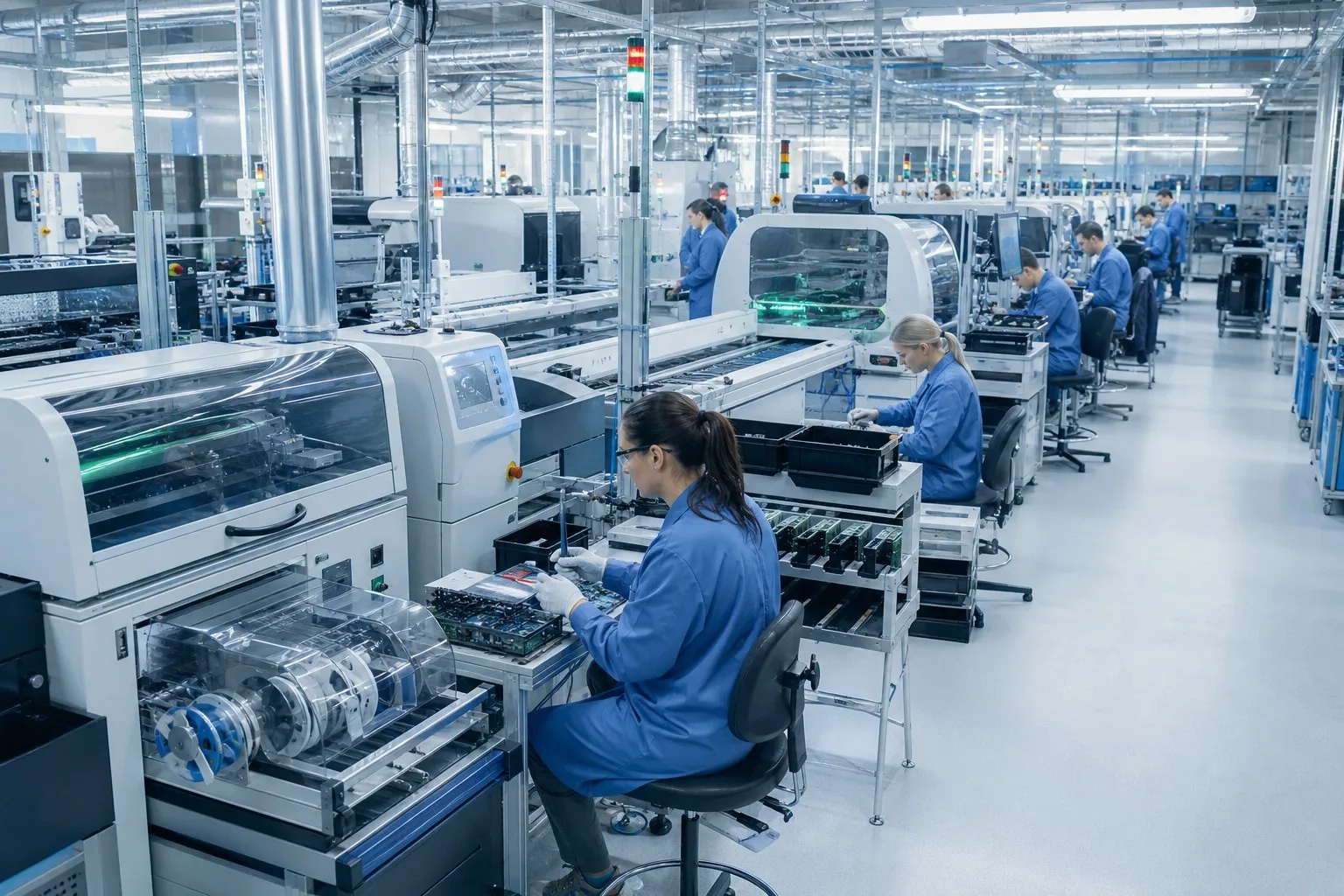OEM electronics manufacturing line