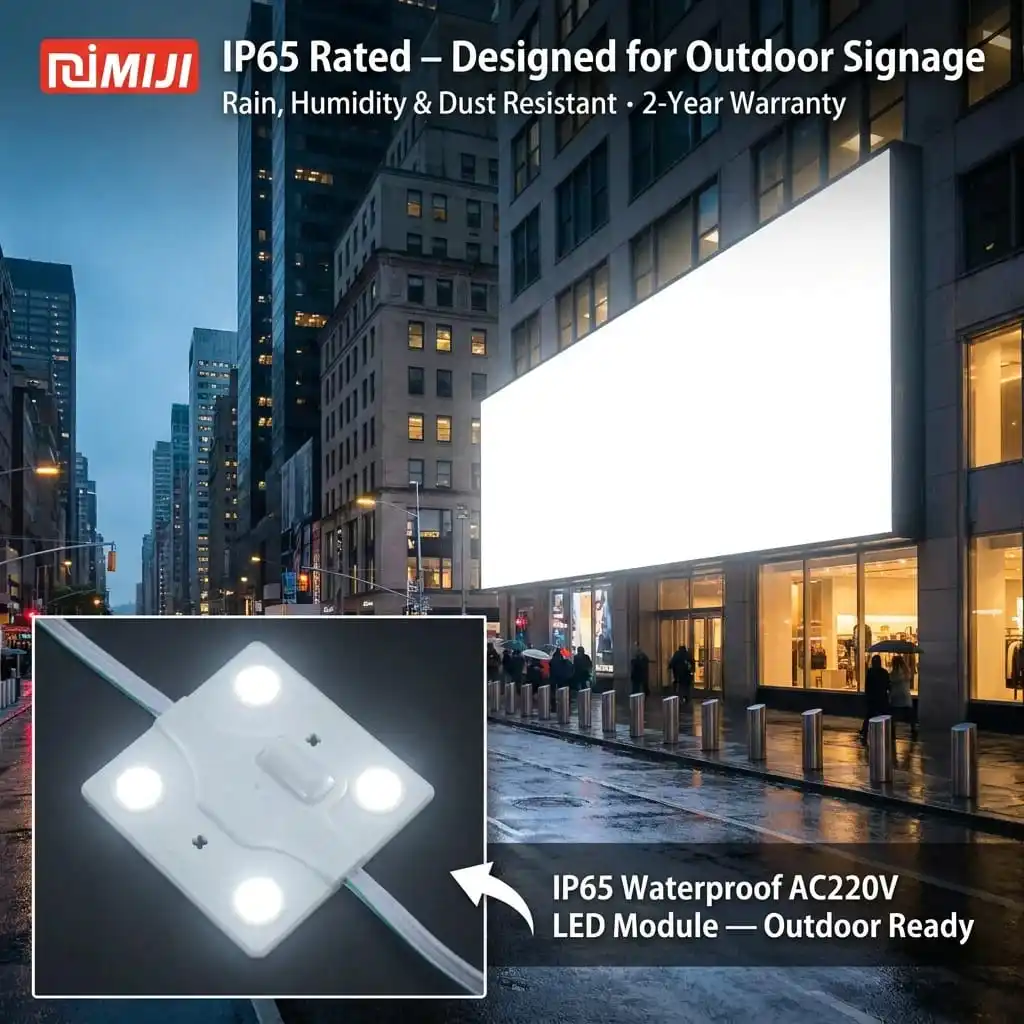 MIJI IP65 220V LED for Outdoor Signage