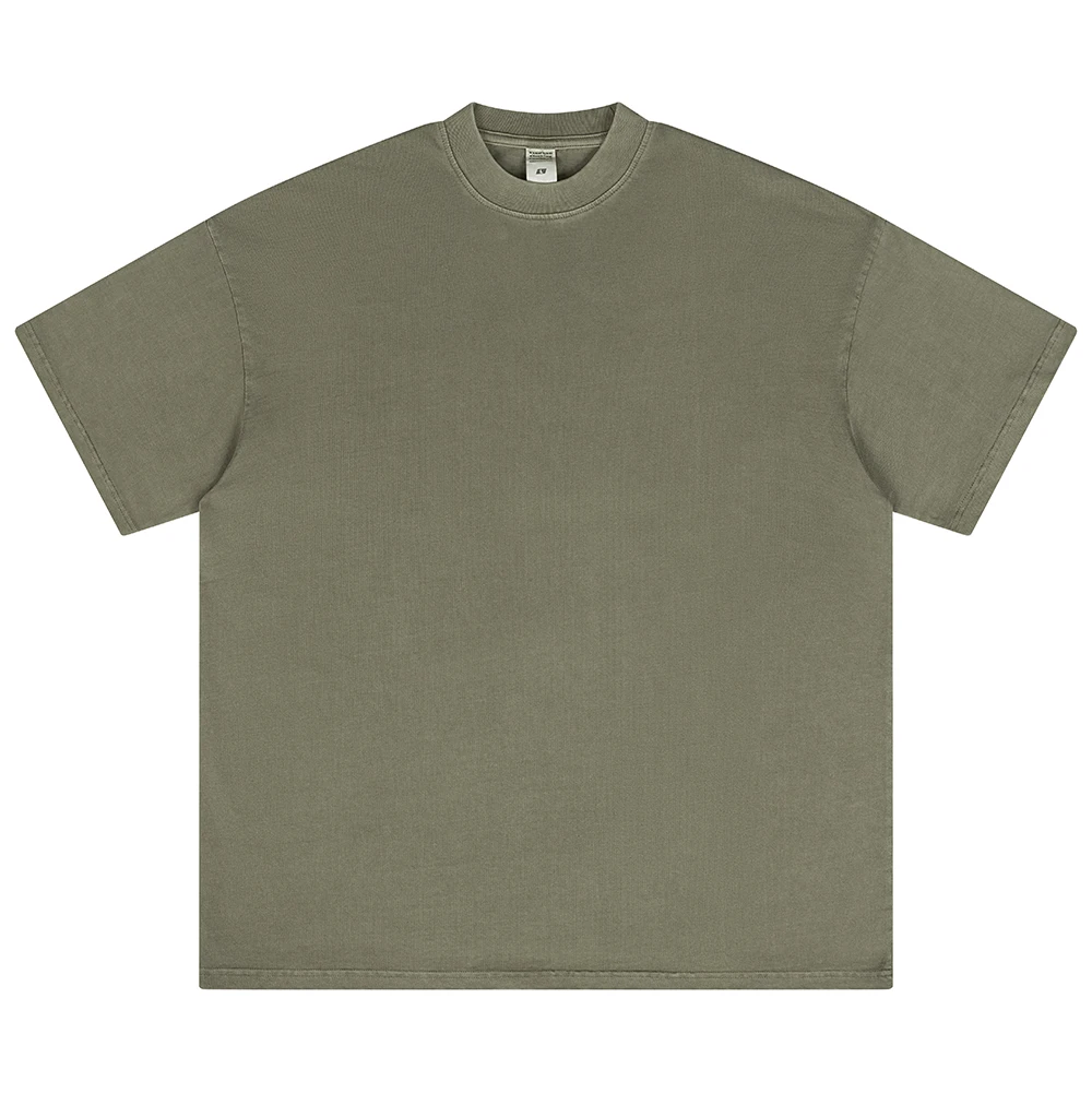 Heavyweight Cotton Contrast Stitch T Shirt