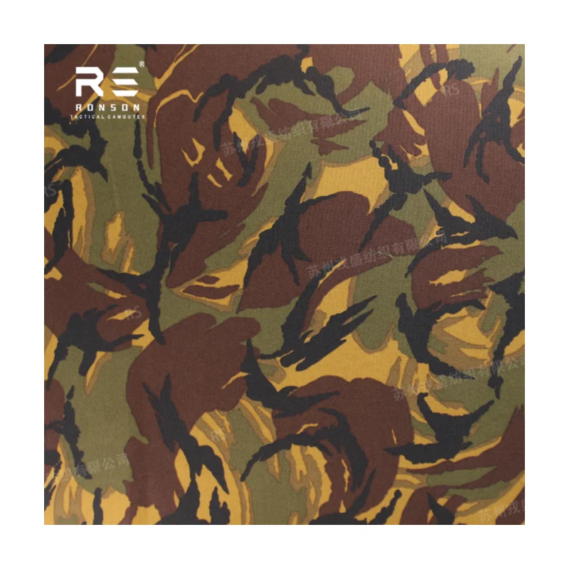 Papua New Guinea KUMUL Camouflage 1000D Polyester Cordura Fabric Printed Waterproof and PU Coated for Bags and Tactical Gears