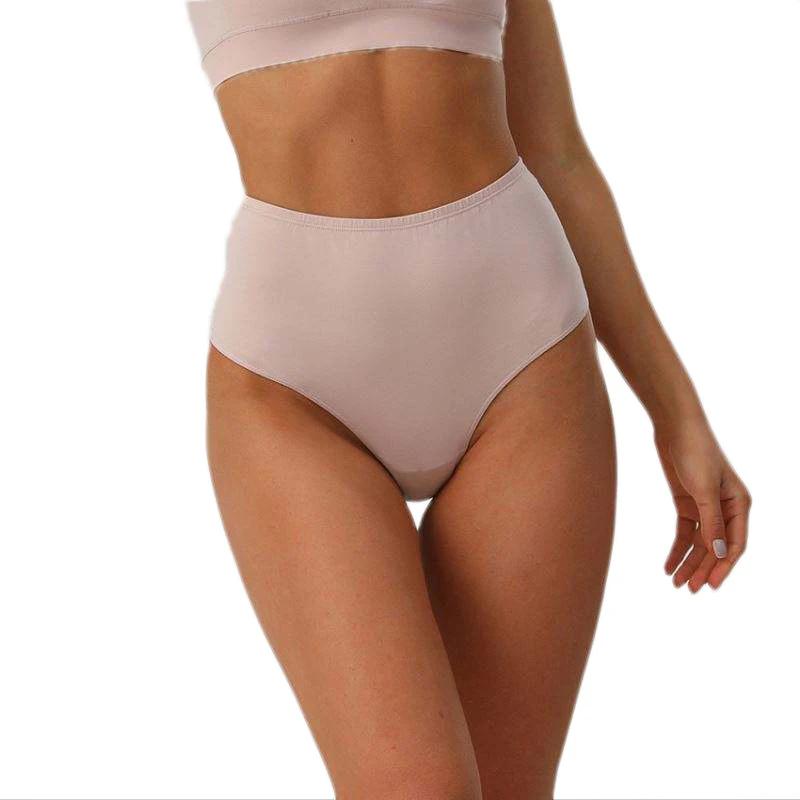 

High Rise Women Compression Tummy Control Elastic Cotton Active Thongs