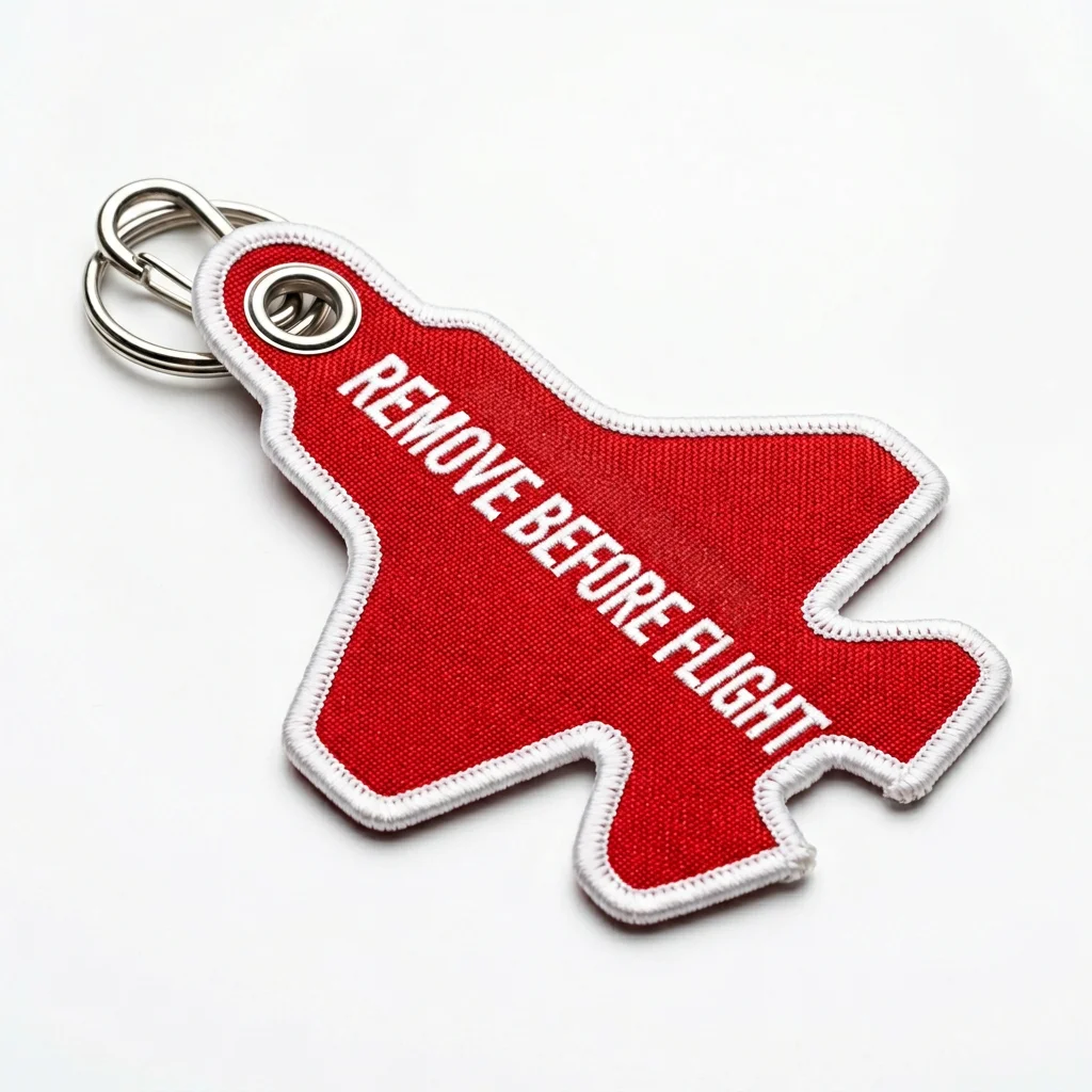 Woven Keychains Jet Tag