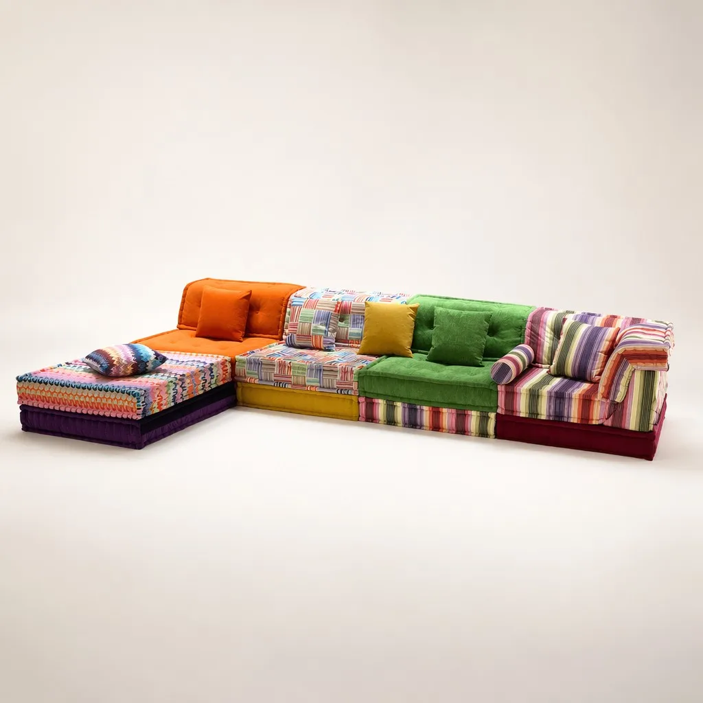 MMS-001 modular sofa product view for color and layout planning