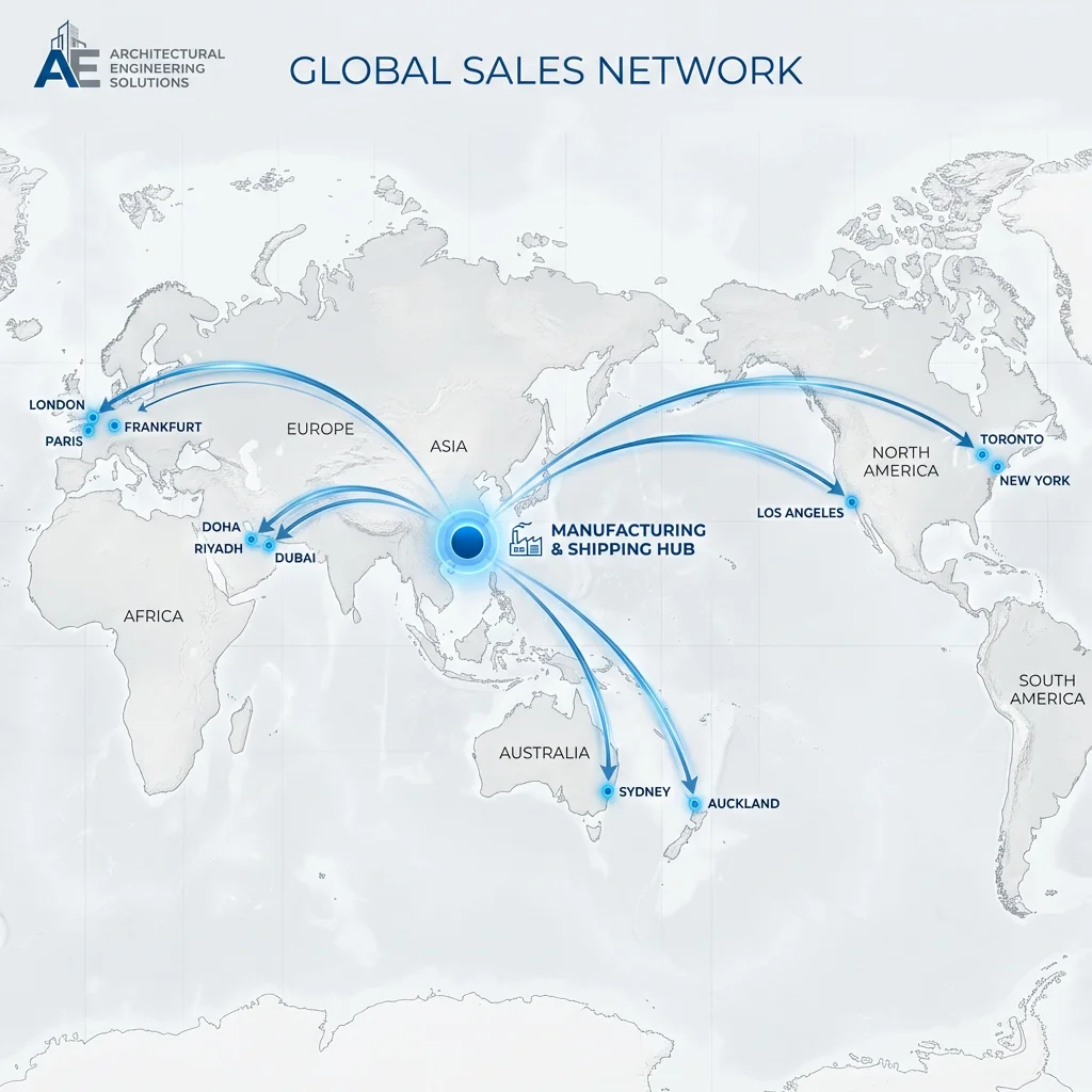 Brealu Global Sales Network