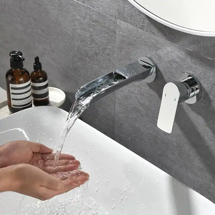 chrome-waterfall-wall-basin-mixer-perspective