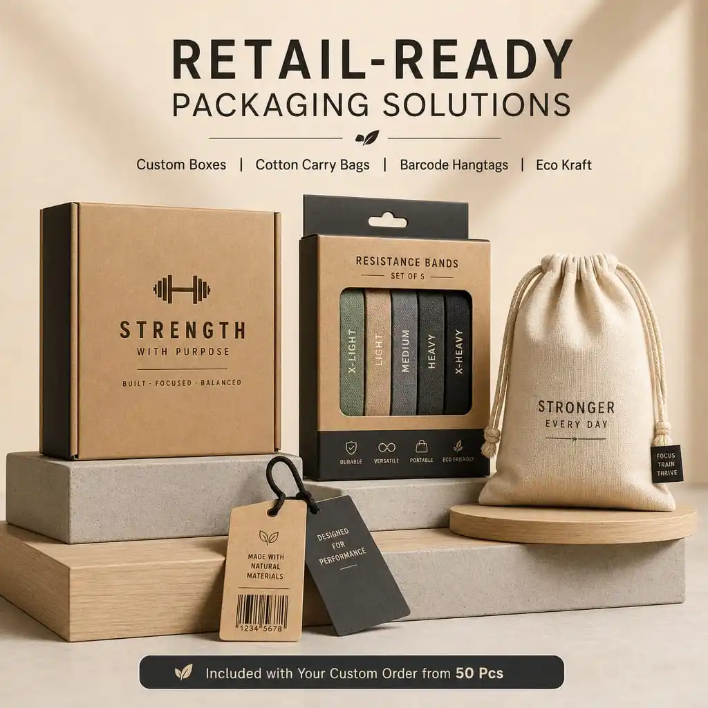 Retail-Ready Packaging Solutions for Custom Fitness Brands