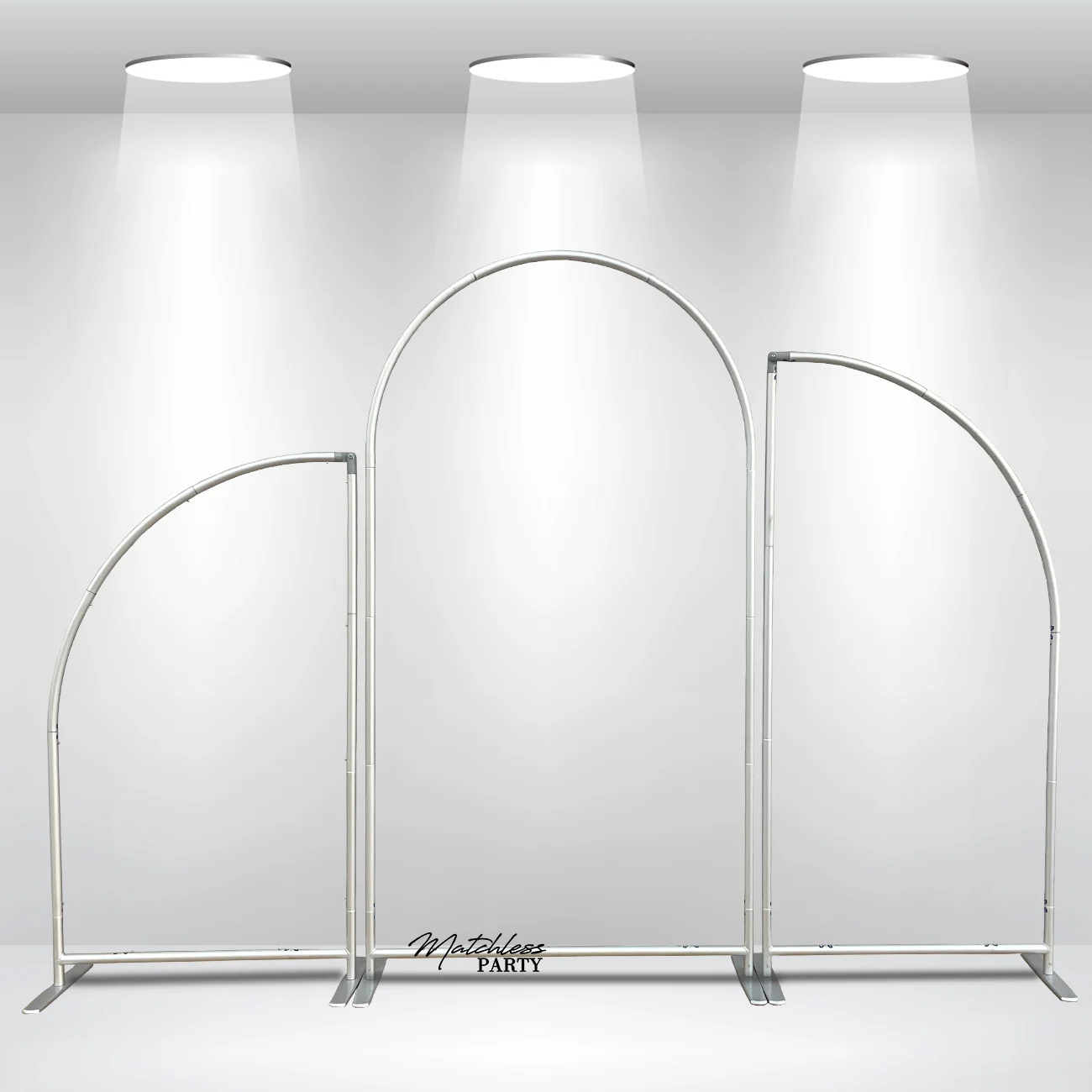 Birthday Wedding Party Stage Decoration Aluminum Alloy Tube Arch Backdrop Wall Stand