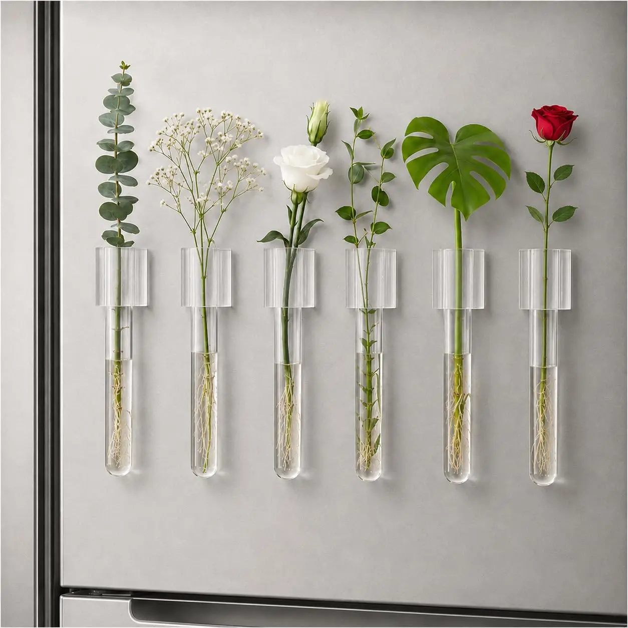 6-Pack Magnetic Plant Propagation Station for Refrigerator