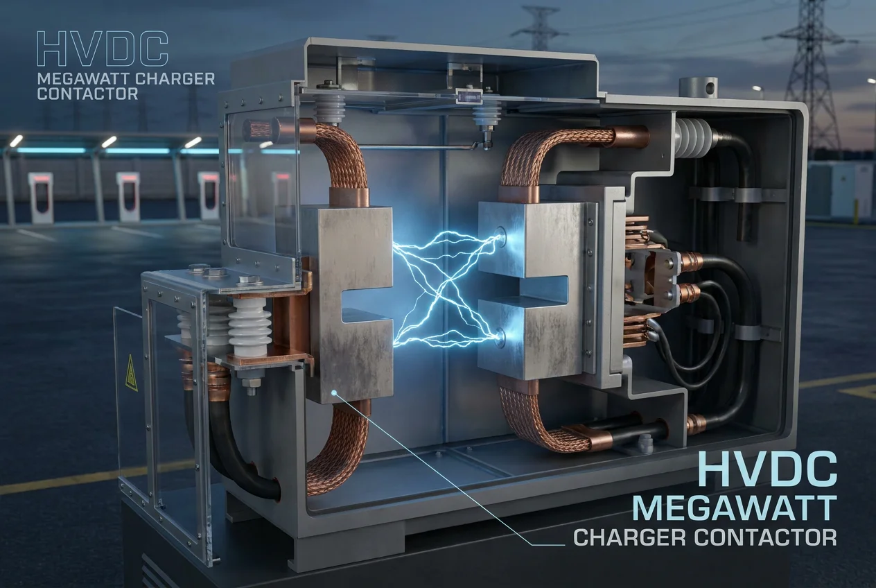 HVDC contactor internal