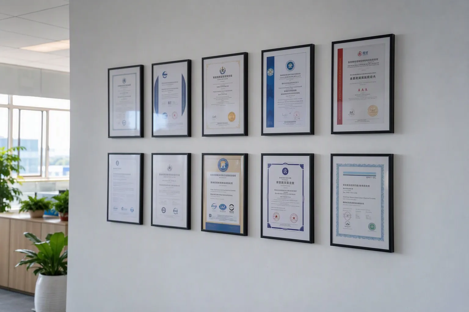 Certificates cover