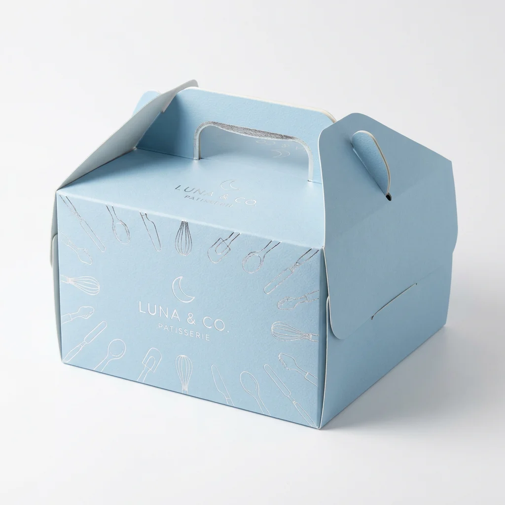 Handle Cake Box