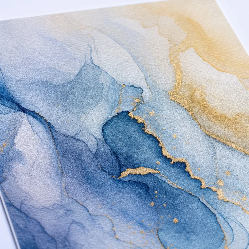 Poster print texture close-up