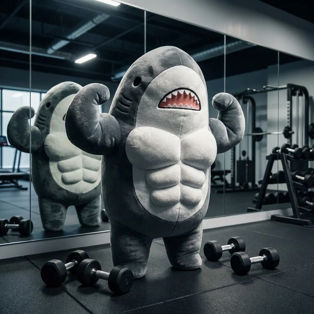 THE GYM BRO SHARK Vibes