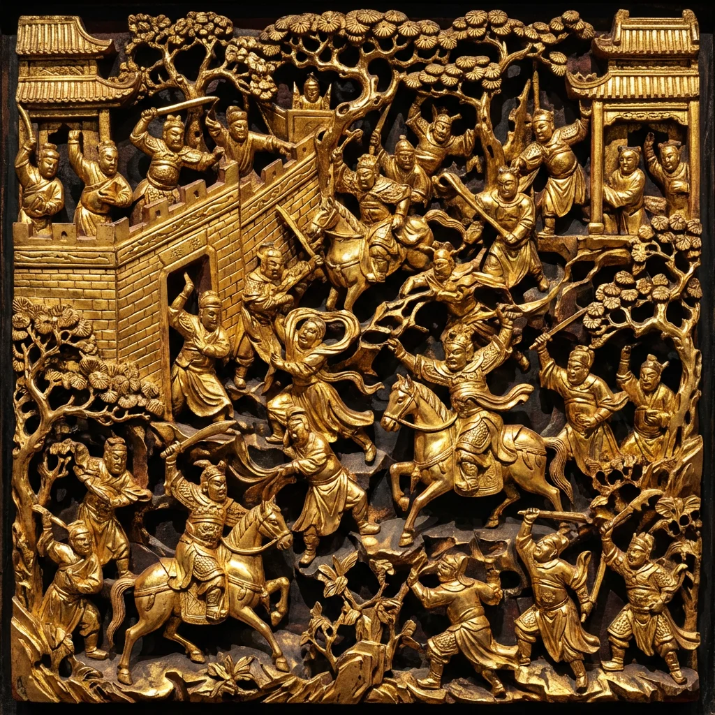 Chaozhou Gilded Wood Carving