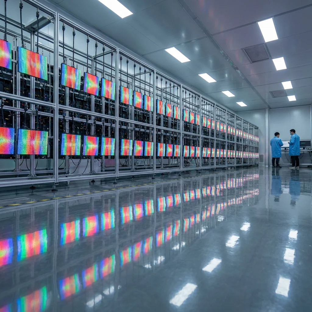Aging Test Floor