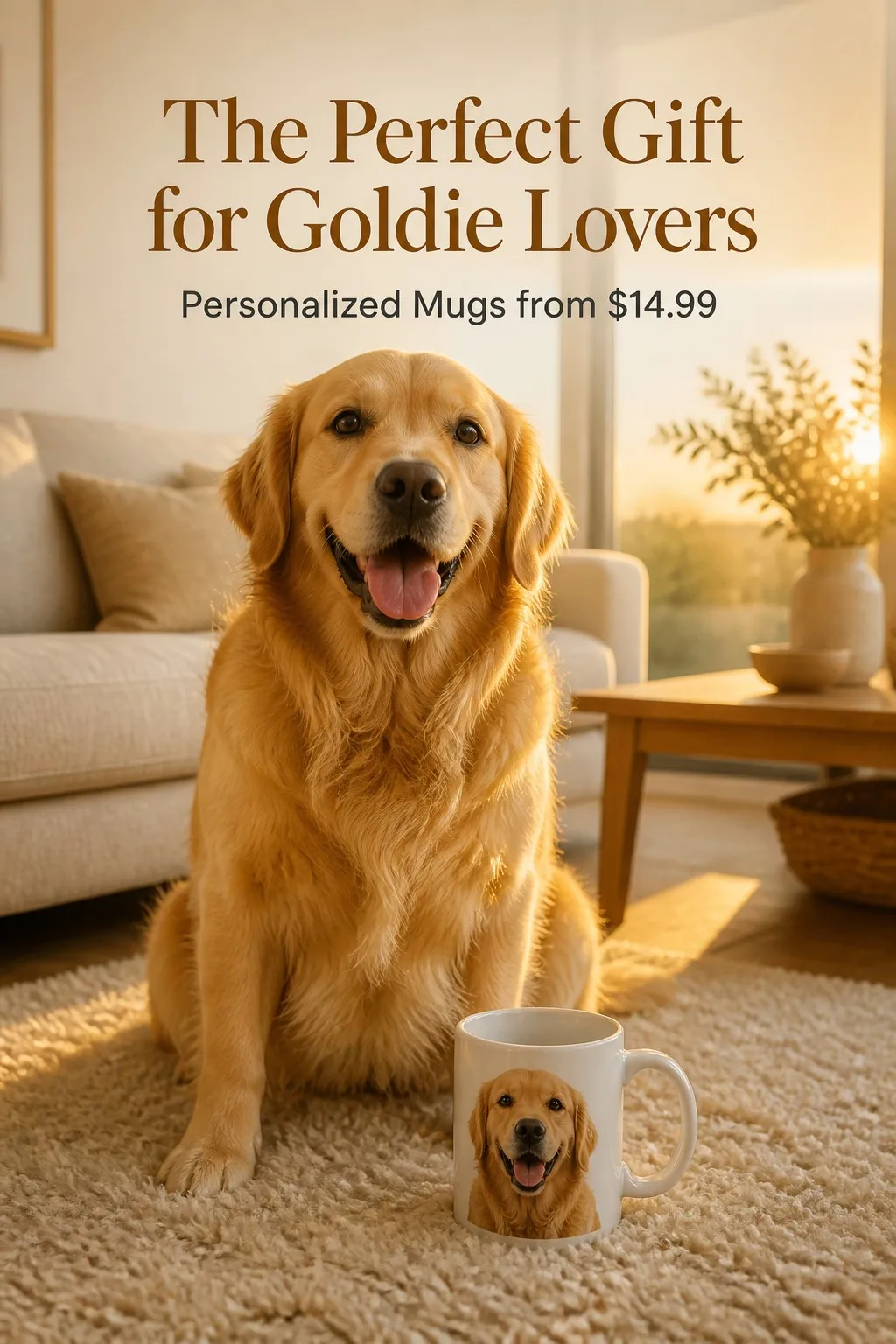 Custom Pet Gifts - Golden Retriever