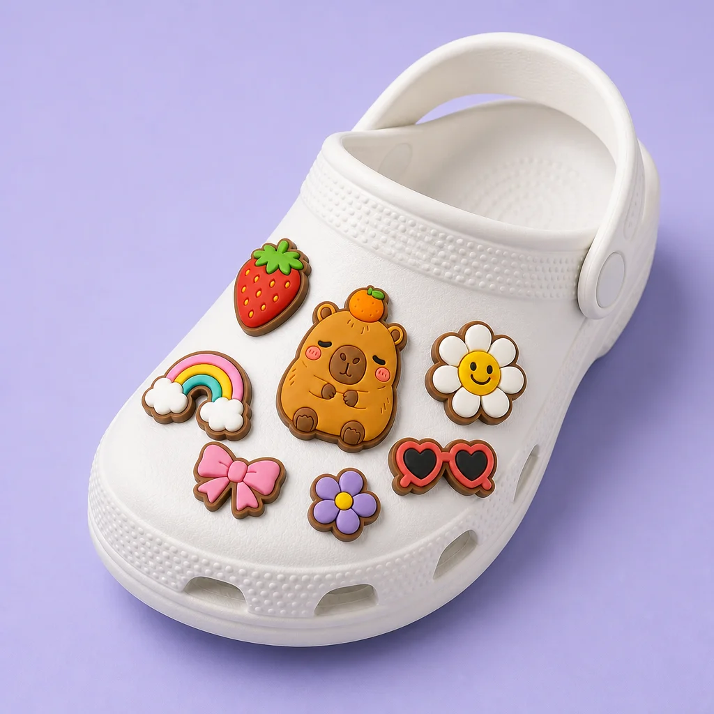 Baby Capybara Custom Shoe Charms