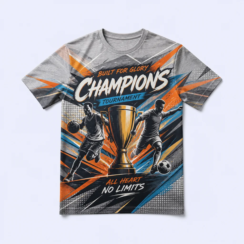 Tournament Sports Graphic T-Shirt