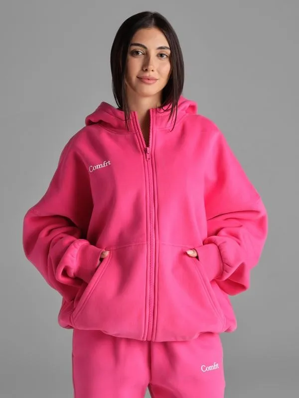 Black Zip Hoodie