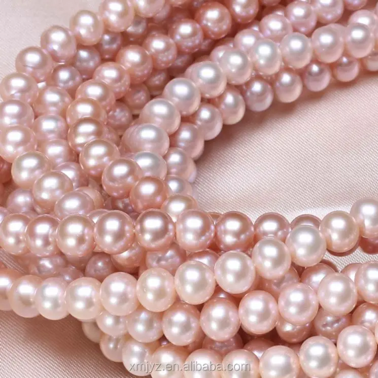 

Certified ZZDIY022 Freshwater Pearl 9-10Mm Four-Side Light A Basically Flawless Pearl Strand Necklace