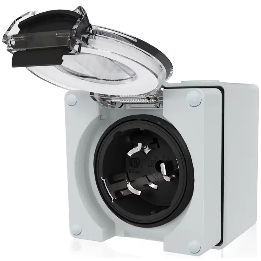NEMA SS2-50P Waterproof Plug Box
