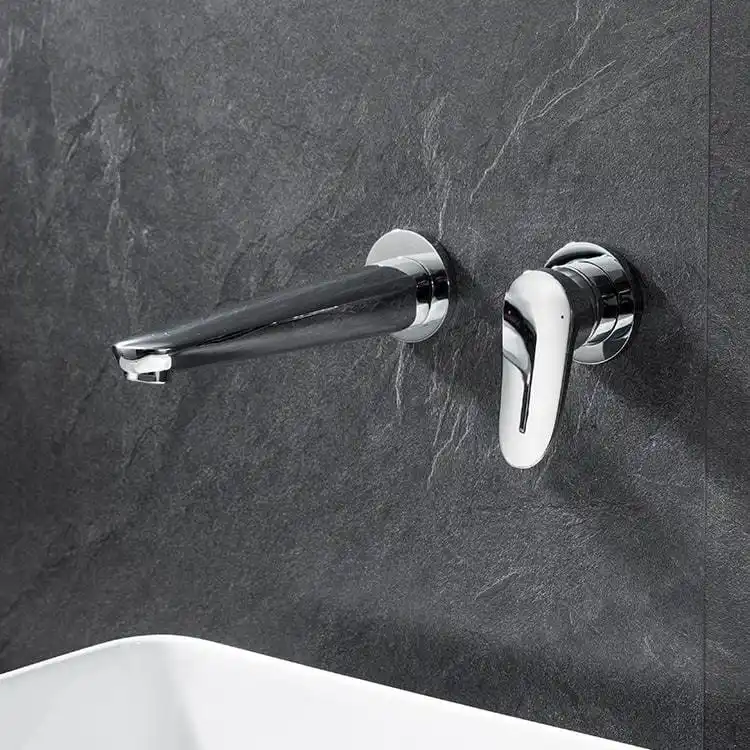 chrome-tapered-wall-basin-mixer-perspective