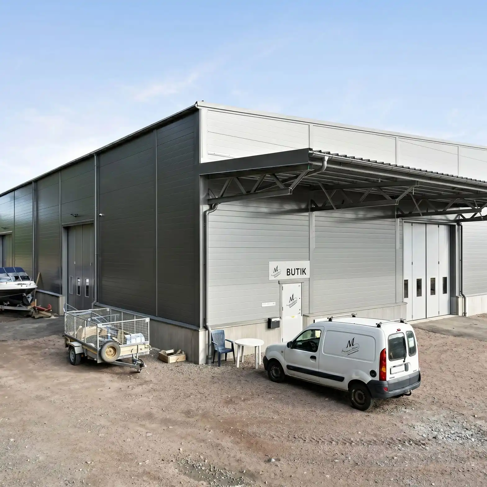 Portal Steel Frame Workshop Shed