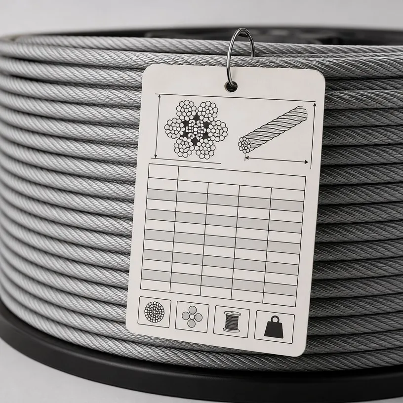 How to Read a Wire Rope Specification Table: A Non-Engineer's Guide to the Numbers That Matter