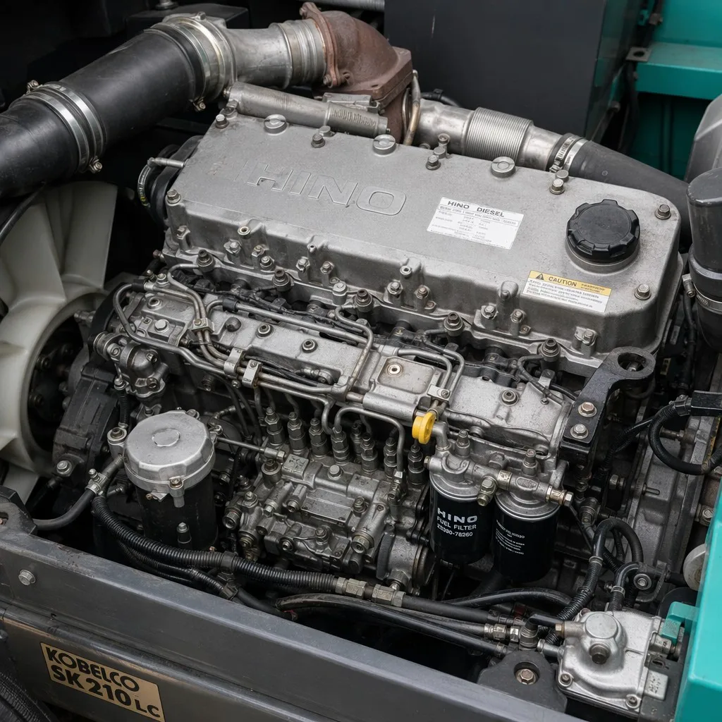 Kobelco SK210LC detail 1