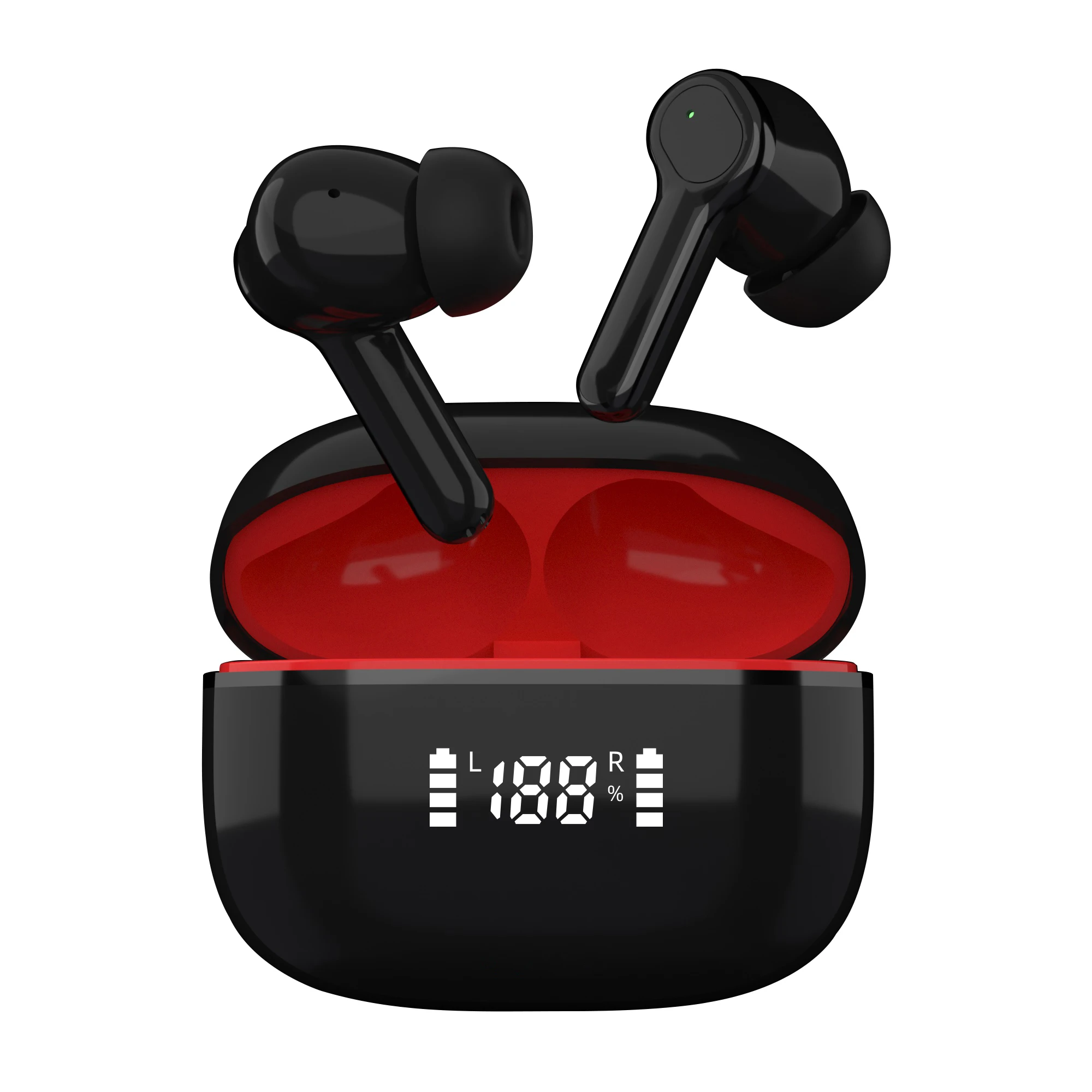 

Newly Launched True Wireless in Ear Earbuds 30dB Hybrid Noise cancelling 48H Playtime 4Mics ENC tws gaming earphones headphones