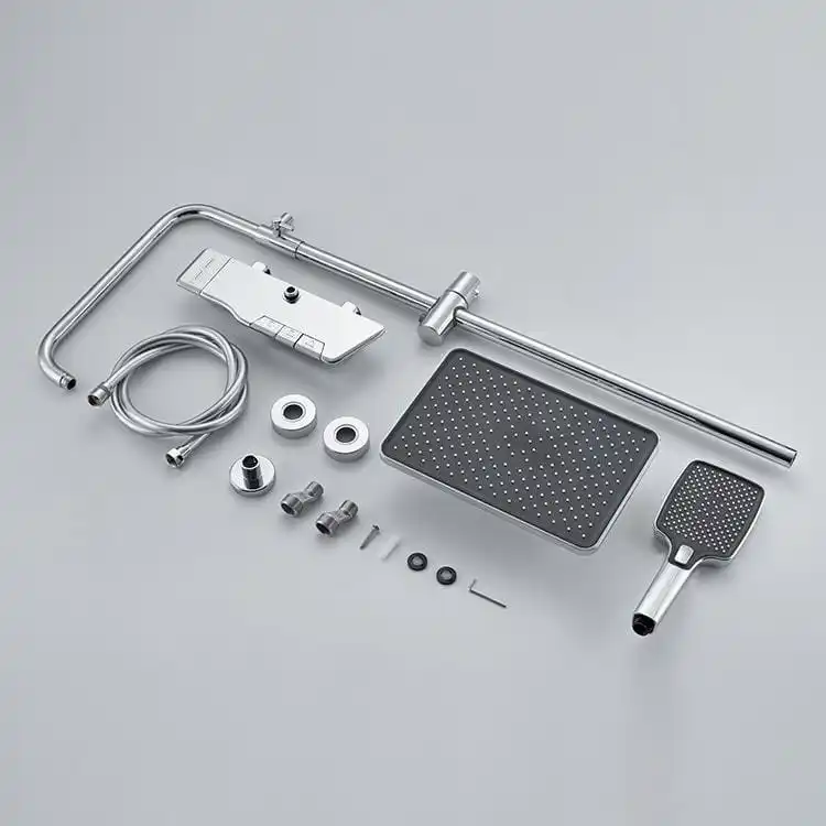 chrome-thermostatic-shower-set-components
